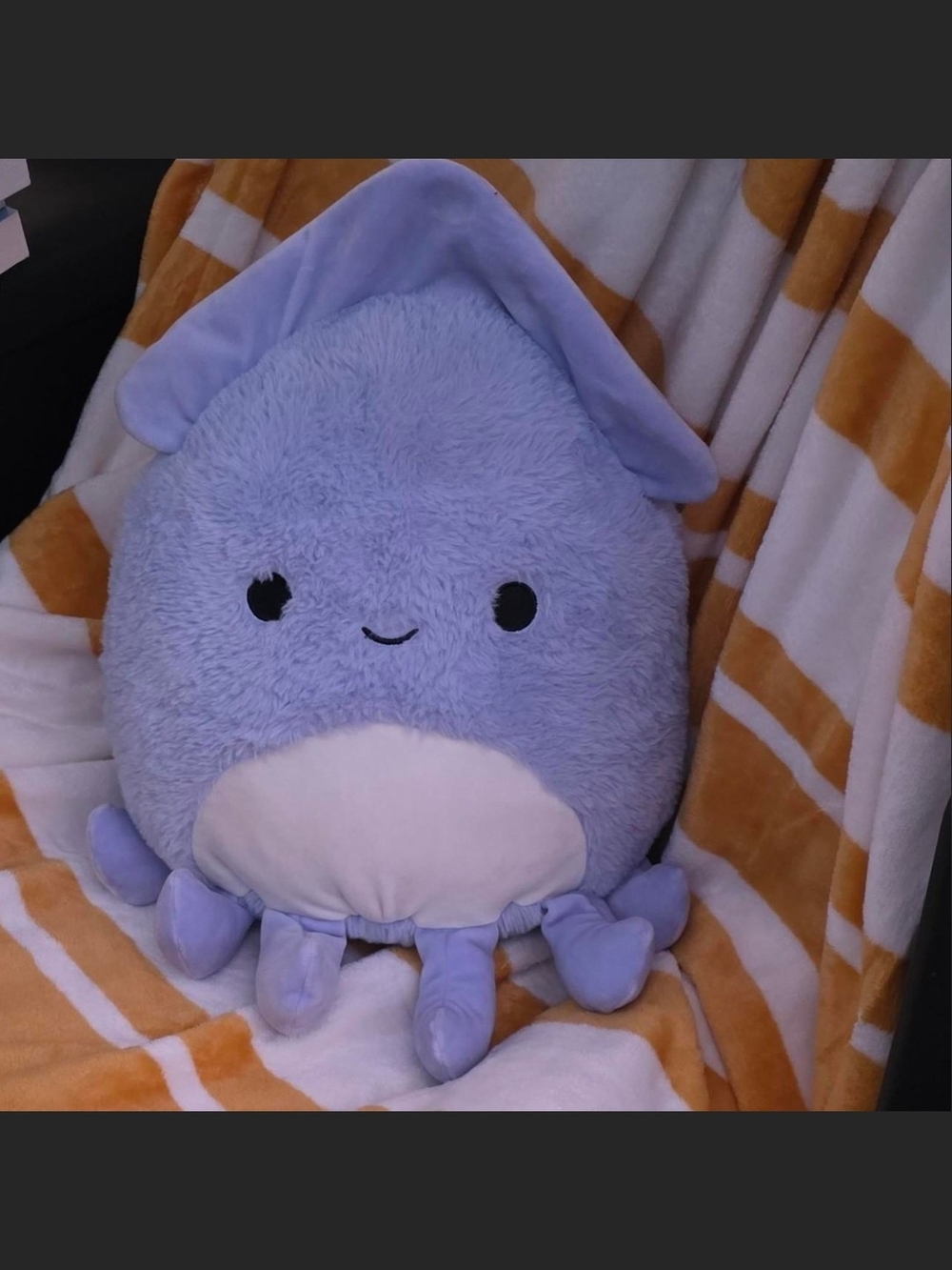 Squishmallows Lavender & White Octopus Plush